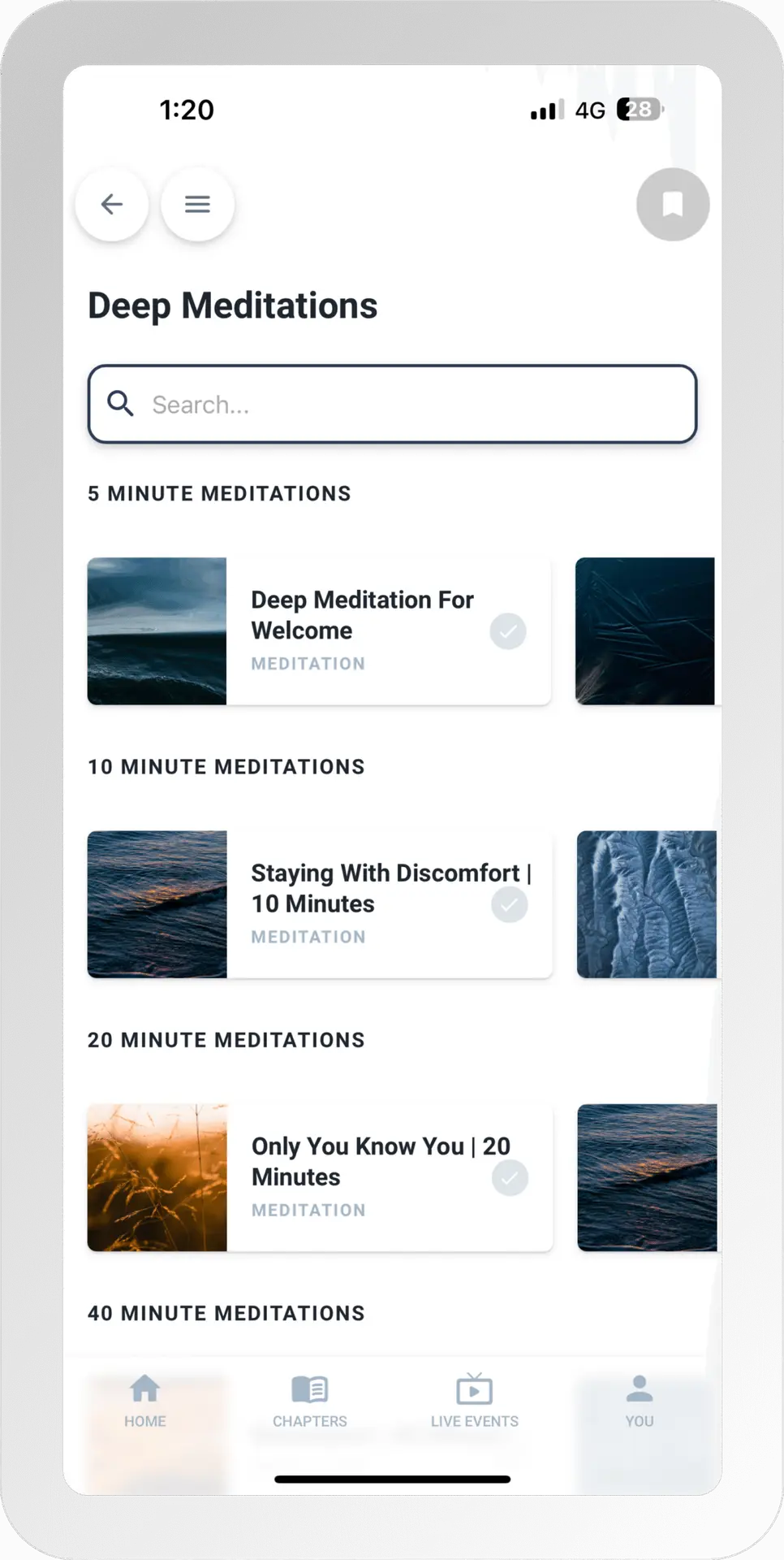 Meditation app, guided meditations for healing chronic pain and anxiety